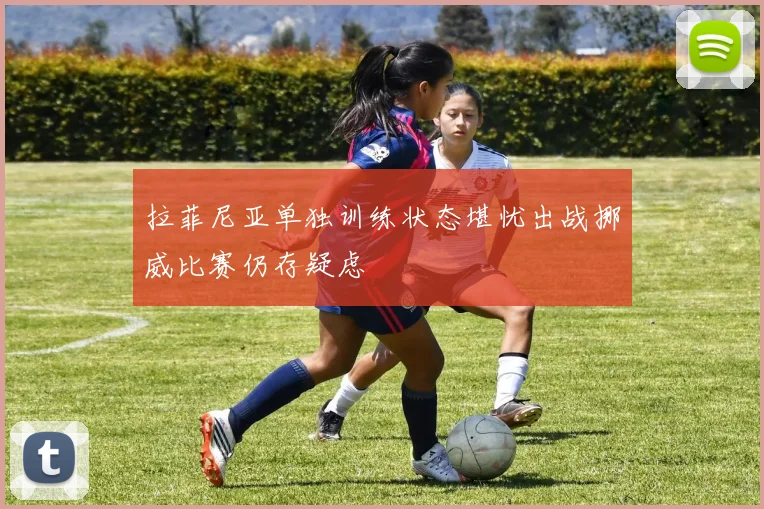 拉菲尼亚单独训练状态堪忧出战挪威比赛仍存疑虑